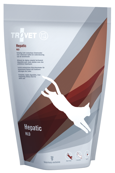 Trovet HEPATIC HLD 500g kočka
