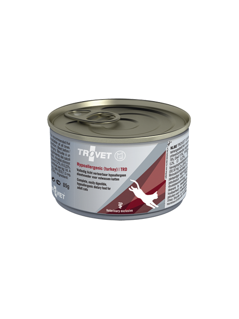 Trovet HYPOALLERGENIC TURKEY 85g kočka konzerva