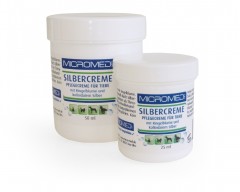 MICROMED Krém na hojení ran s koloidním stříbrem 25 ml