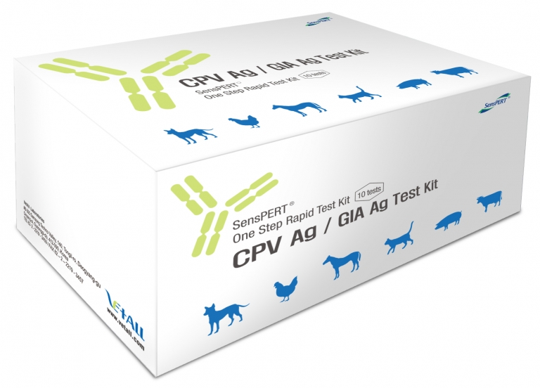 Diagnostický test pro detekci psí parvovirosy/CPV