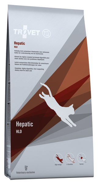 Trovet HEPATIC HLD 3kg kočka