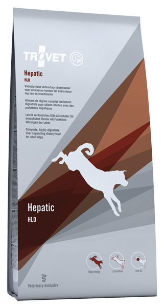 Trovet HEPATIC HLD 12,5kg pes