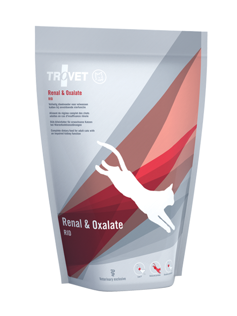 Trovet RENAL AND OXALATE RID 500g kočka