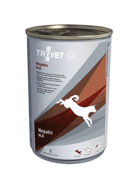 Trovet HEPATIC HLD 400g pes konzerva
