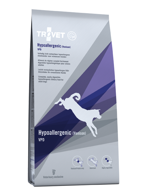 Trovet HYPOALLERGENIC VENISON VPD 3kg pes