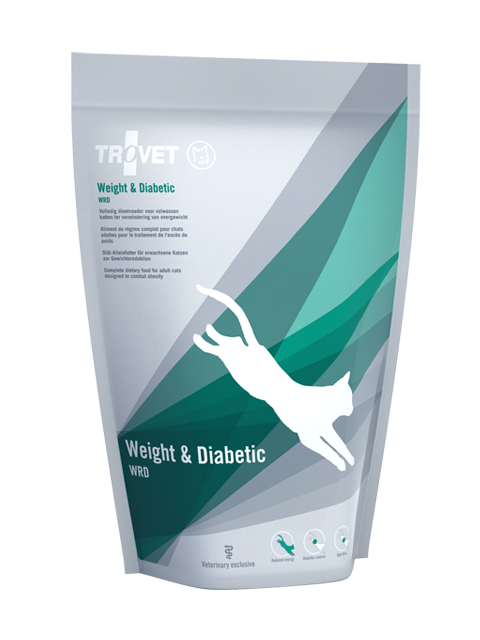 Trovet WEIGHT DIABETIC WRD 500g kočka